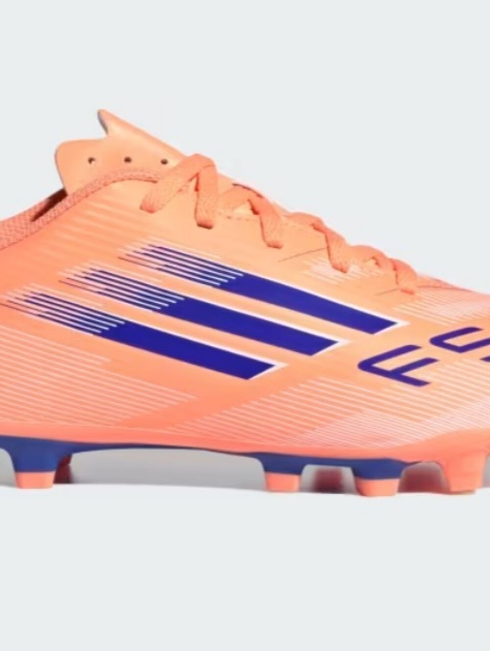 adidas Coral Blaze Orange Soccer Cleats - Men's or Big Kid's Size 6.5